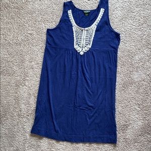 Eddie Bauer blue dress